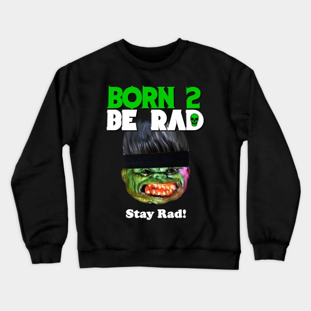 RADPIT Mash Up Crewneck Sweatshirt by Born2BeRad